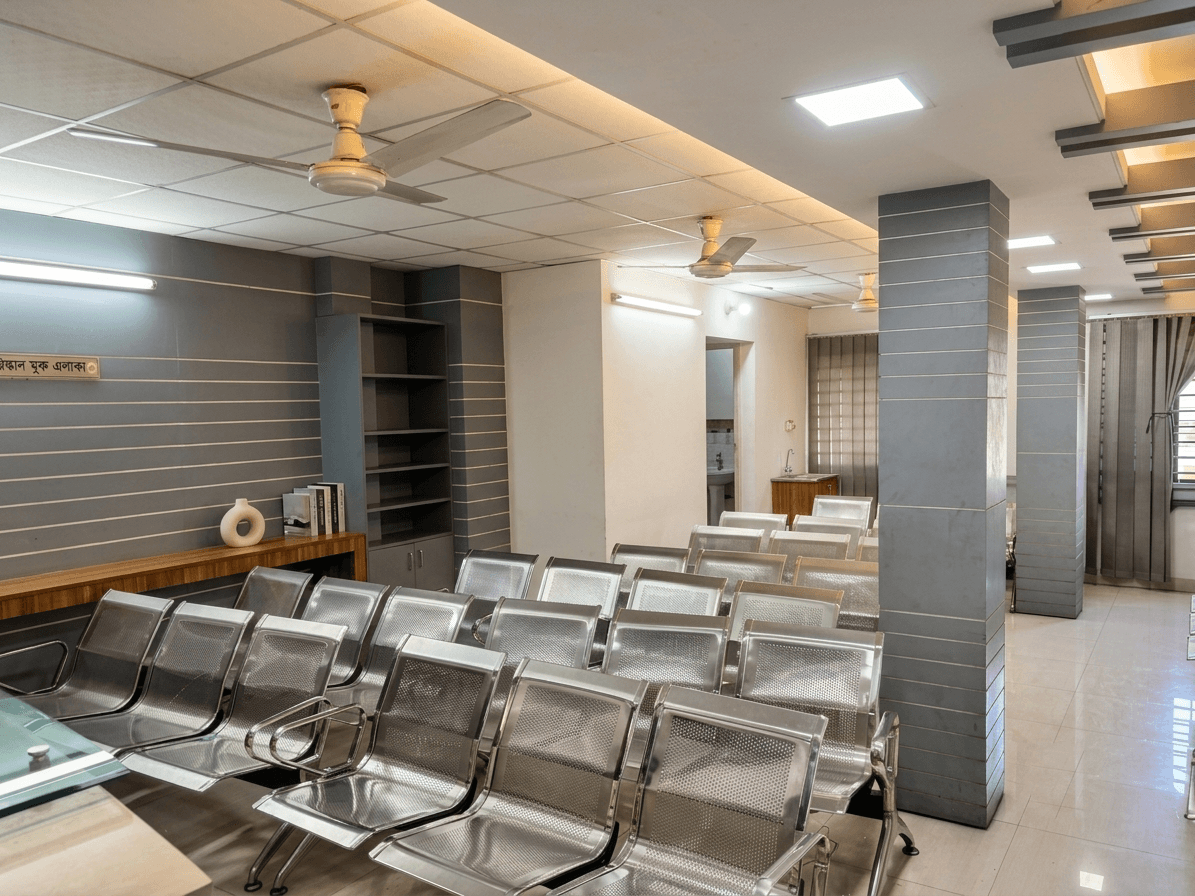 Candidate waiting area